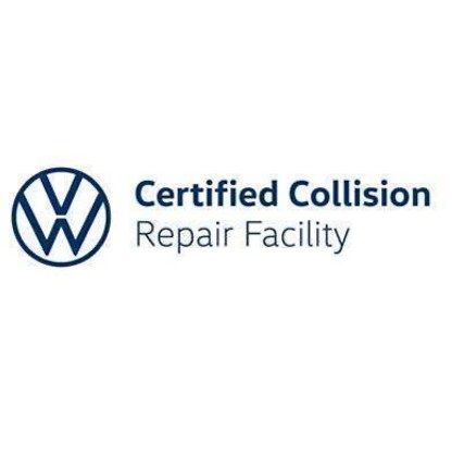 vw certified collision repair facility logo